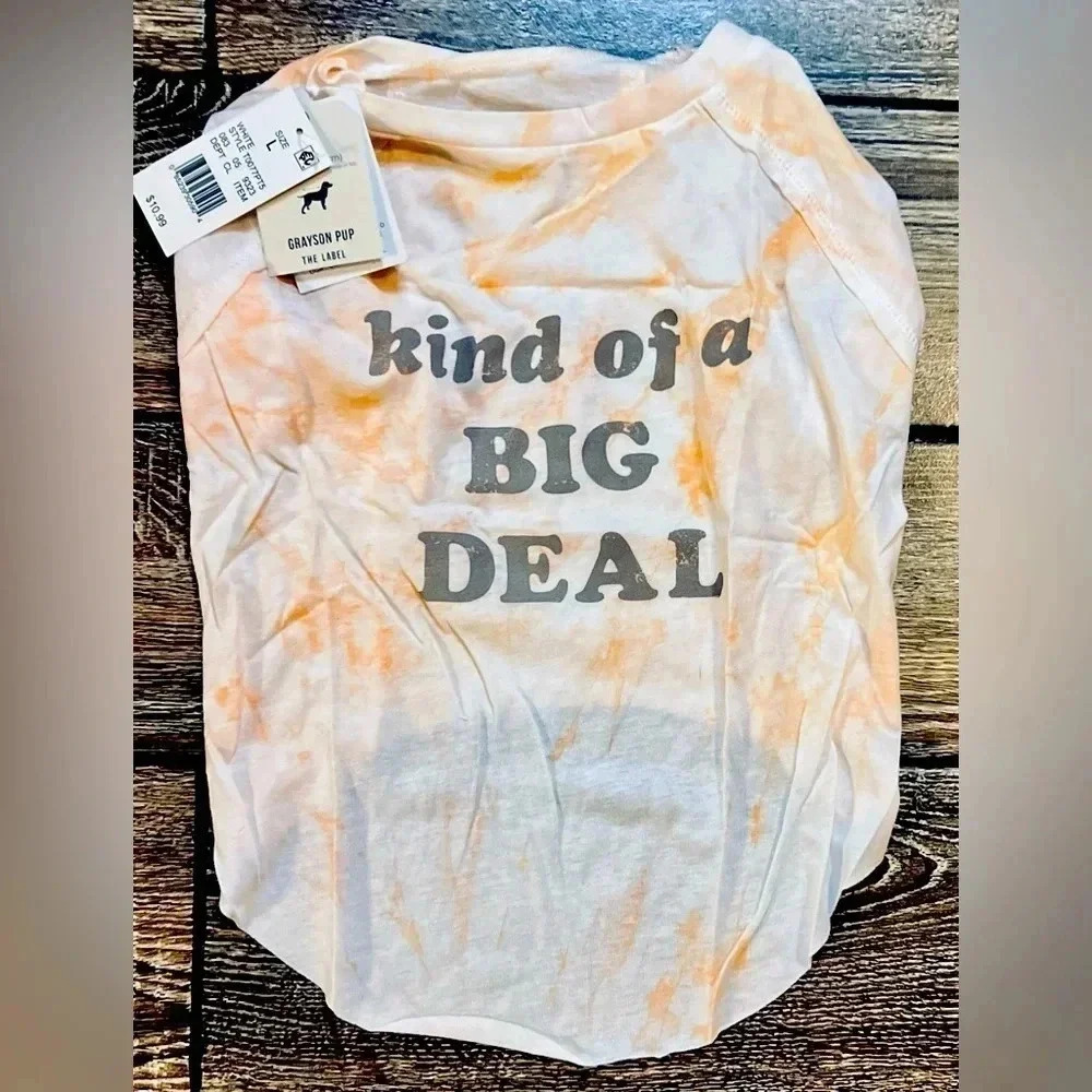 Big Deal Dog Tshirt size L